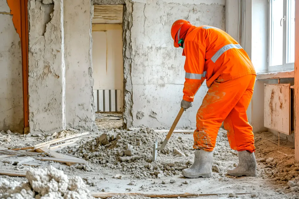 Nettoyage après chantier à Annecy